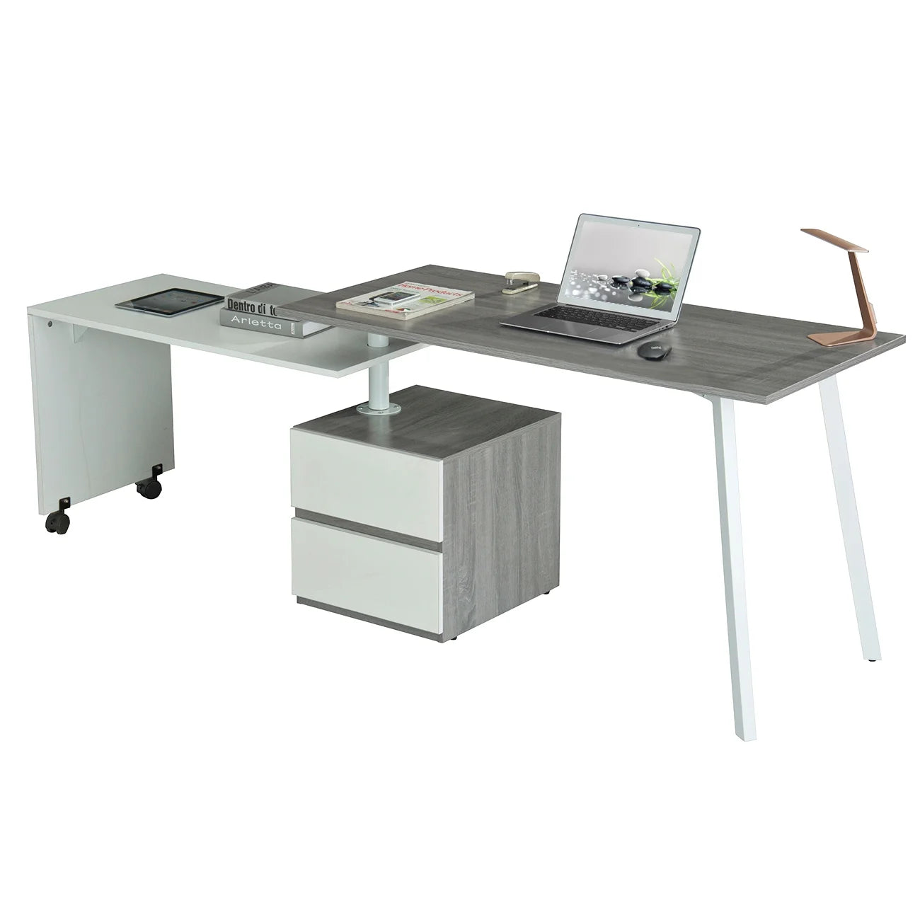 Teen Office Desk with Drawers
